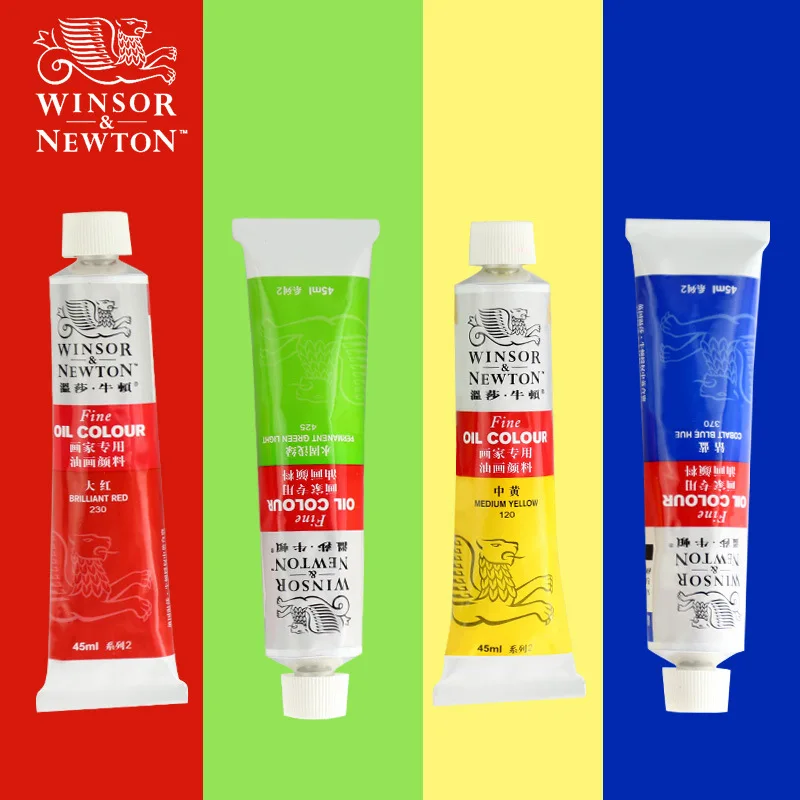 
Winsor and Newton 55 colours 170ml artist professional aluminium tube oil colour paint pigment set 