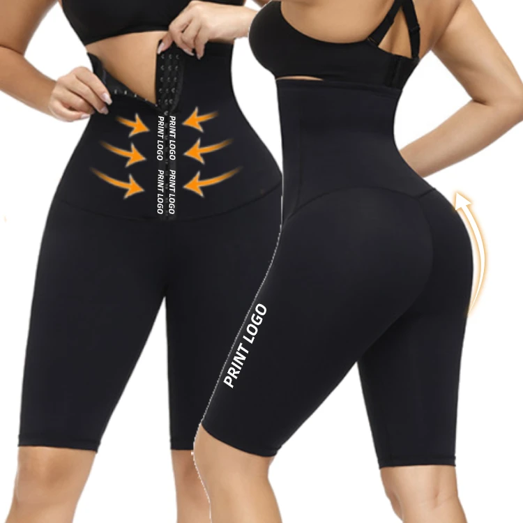 

1 Piece Accept Logo High Waist Seamless Leggings 2 In 1 Corset Leggings Waist Trainer