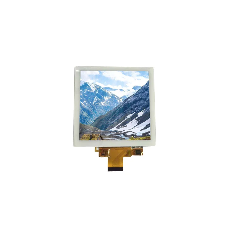 4" inch IPS ON-CELL square lcd display with 720*720 resolution and MIPI(4LANE) 30pin interface and wide view angle