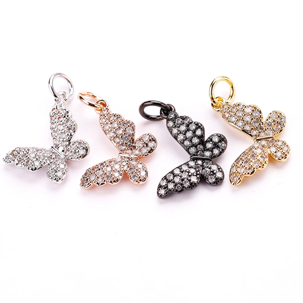 

2021 Latest Hot-Selling Butterfly Series Pendants 3 Kinds Of Plating Colors, Picture
