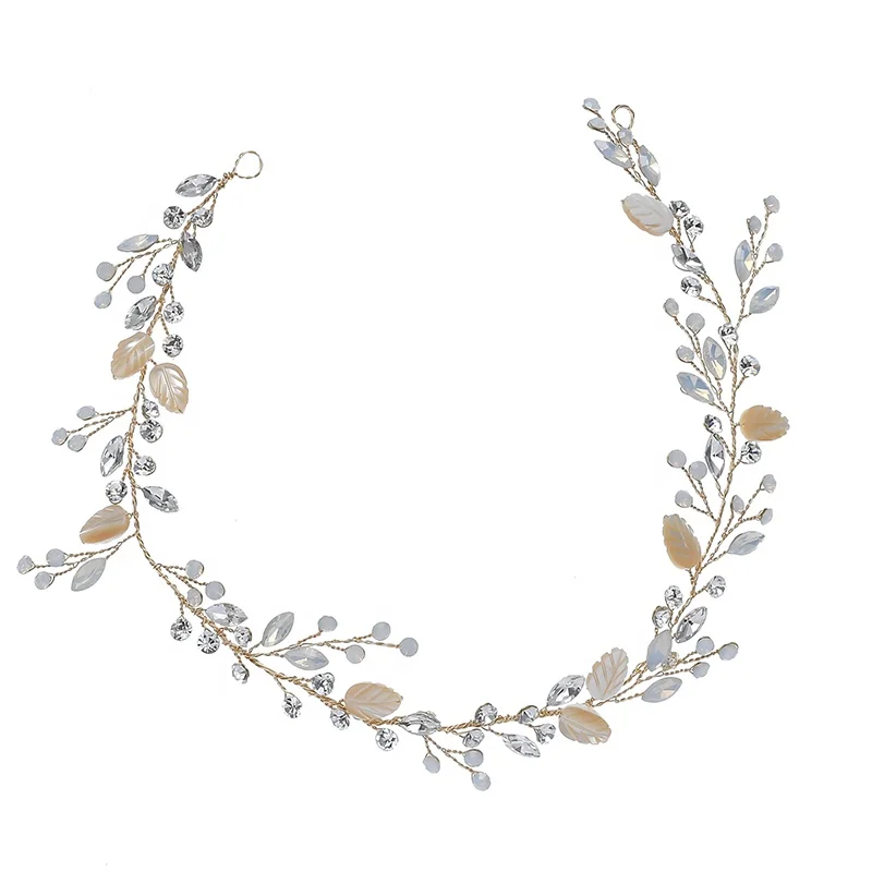 

Handmade Bridal Hair Jewelry Crystal Rhinestone Stone Lady Headband