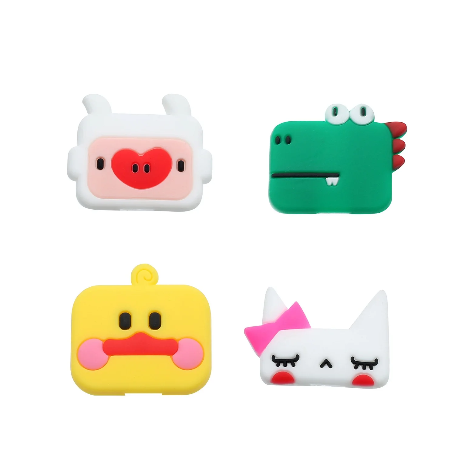 

Low Price PVC Shoe Charms cartoon animal Yellow duck croc charms Party Gift for kid DIY Wholesale, Picture