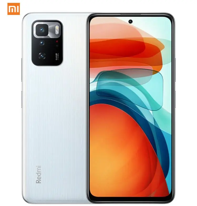 

Xiaomi Redmi Note 10 Pro 5G 64MP Camera 8GB+256GB 6.6 inch MIUI 12.5 Dimensity 1100 Liquid Cooled Gaming Octa Core Smartphone