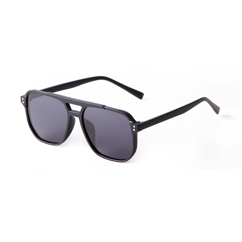 

STORY STYZ9179M Classic Tr90 Matte Frame Polarized Sunglasses for Men Luxury Brand Design Vintage Rivet Square Pilot Sun Glasses