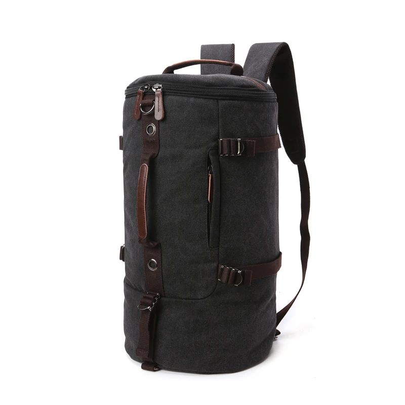 ZUOLUNDUO Wholesale Custom Mens Canvas Sport Hand Travel Backpack Large Duffle Bag