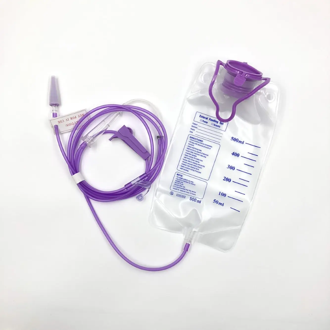 Disposable Medical 1000ml Enteral Feeding Bag Pump Set Buy Nutrition