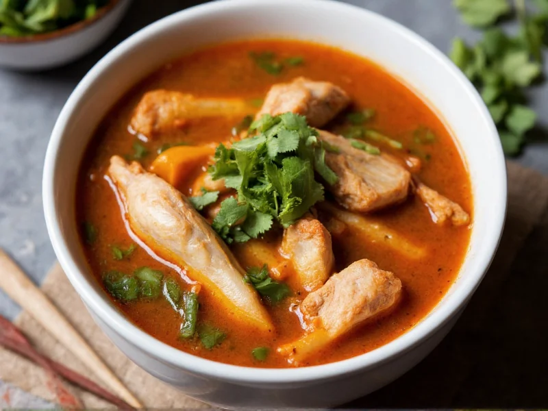 chicken tom yum soup