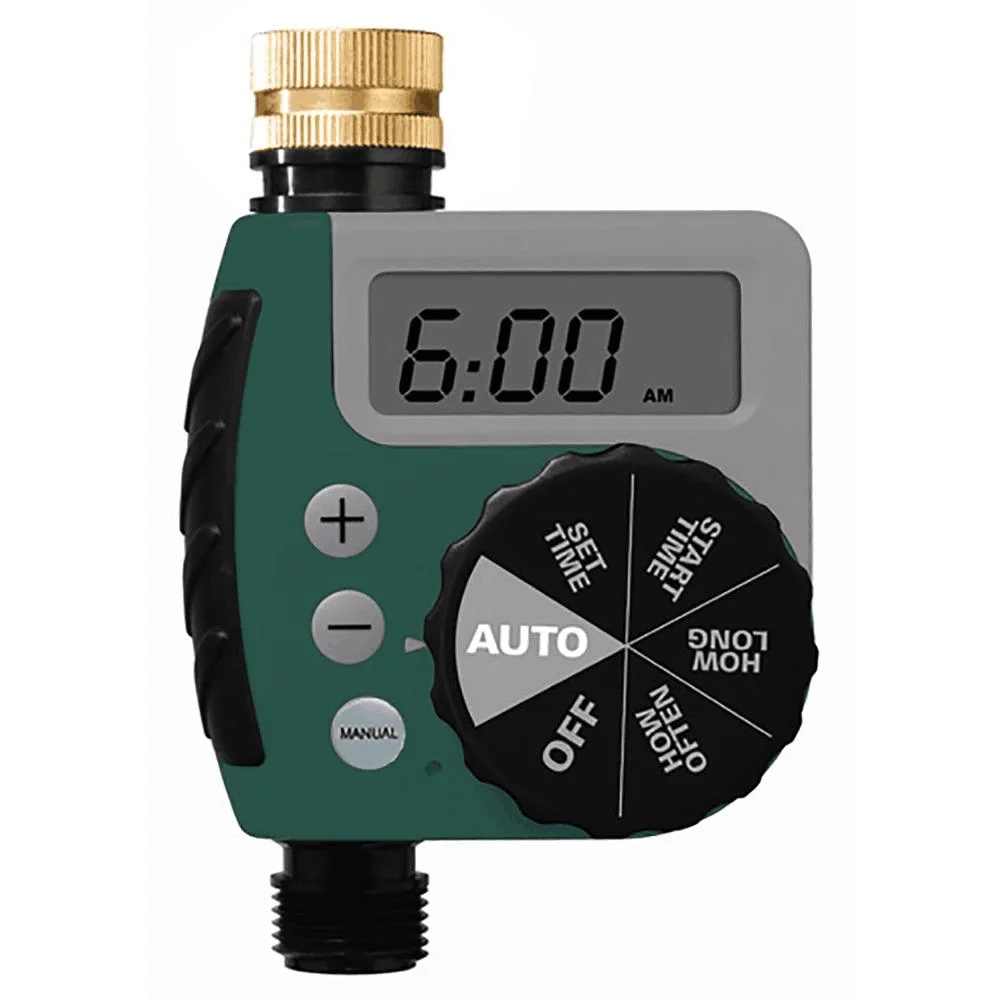 

High Quality Digital Water Timer For Automatic Garden Drip Irrigation System, Green