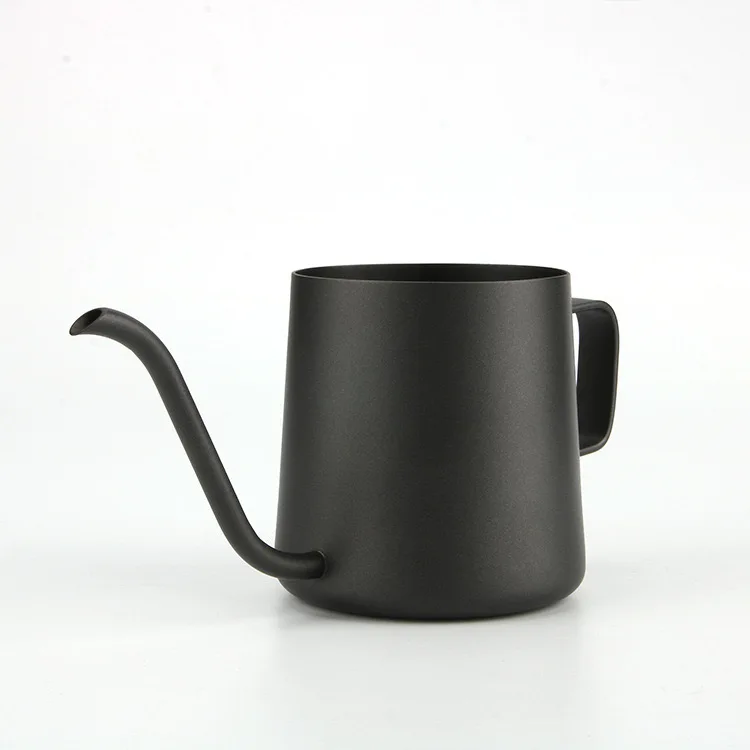 

250ml 350ml gooseneck pour over stainless steel drip coffee kettle pot, Gold,pink,red,black,stainless steel color