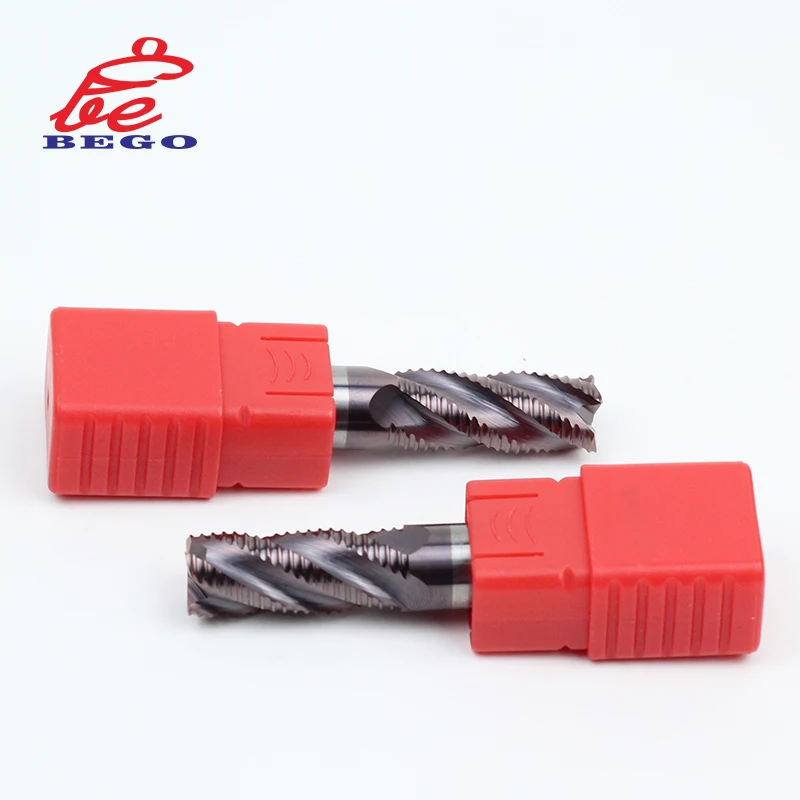 BEGO Tungsten Carbide Cutter Milling Tools End Mill D6 Roughing End Mill Cutter