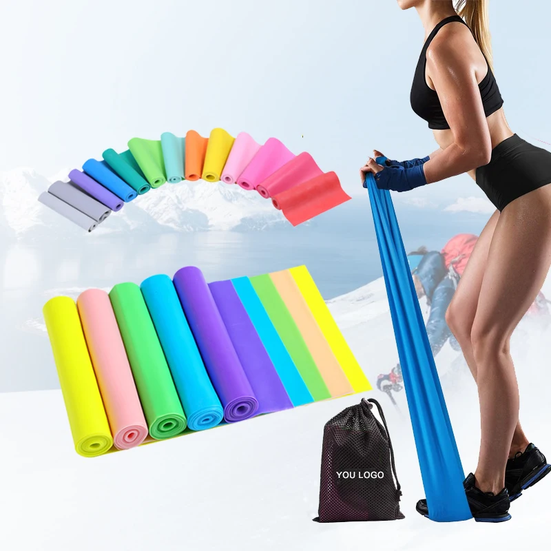 

A One 2021 New Theraband Loop Resistance Power Bands Sets Custom For Rubber Elastic Gym Fitness Band Non Latex, Customized color