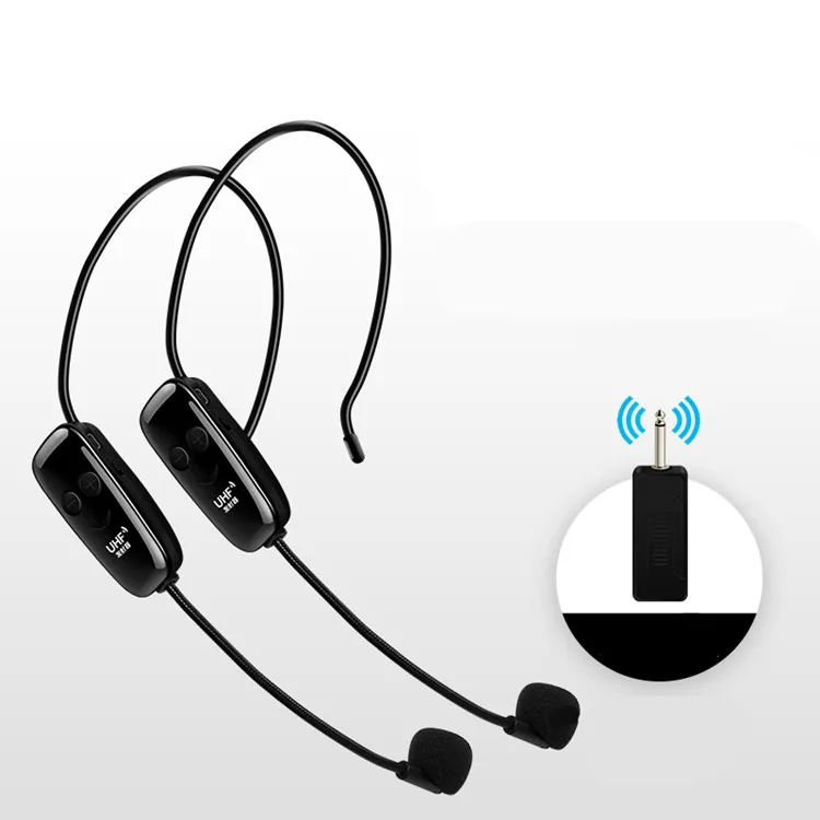 

High quality metal wireless microphone with selectable frequencies