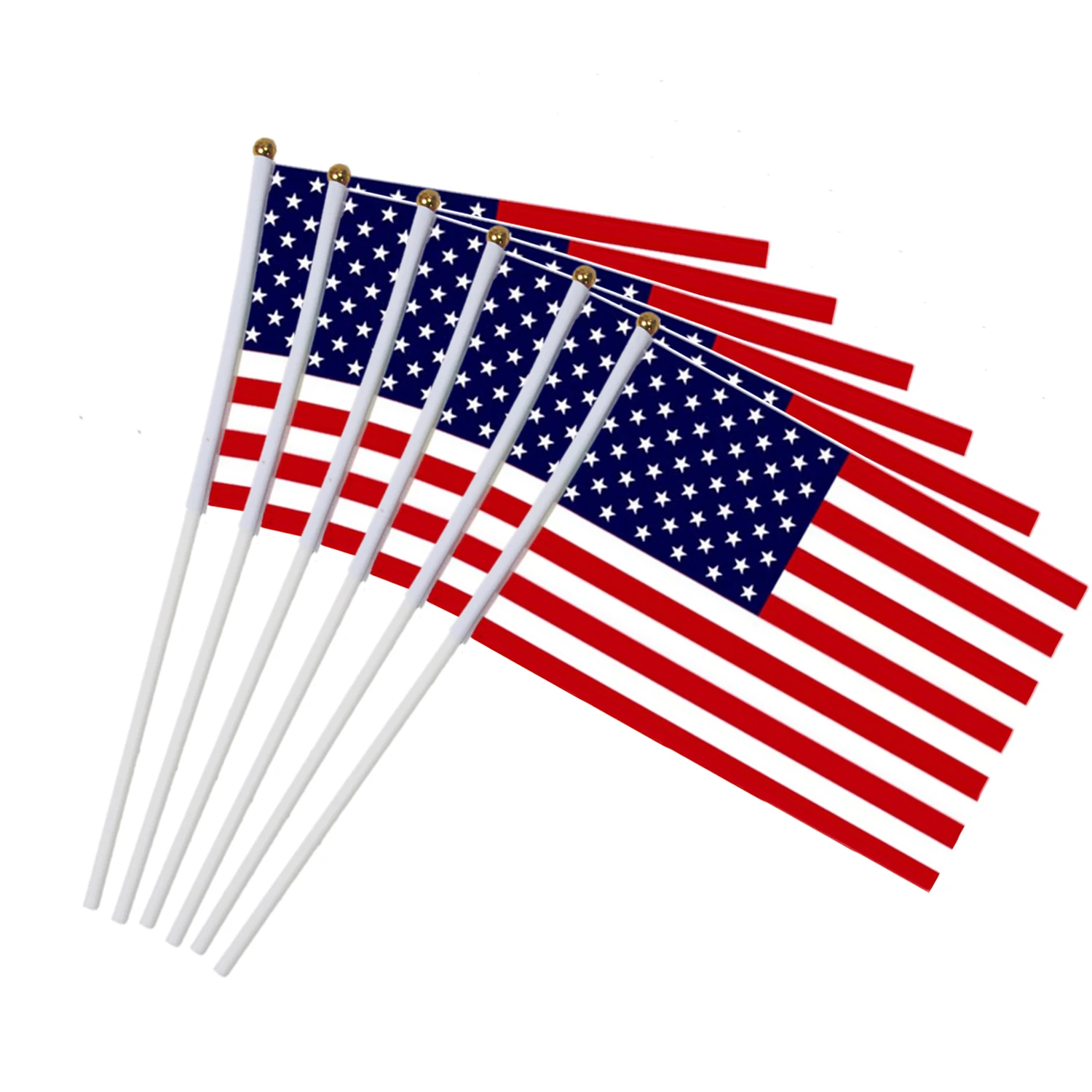 

Free Shipping United States Hand Flag China Office Buying Agent Factory Quality Check Order Follow Stick American Flags