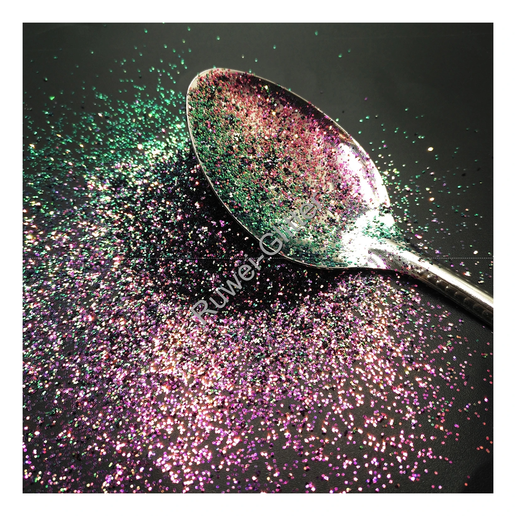 

Wholesale 0.4MM 7150 Color Changing Cosmetic Chameleon Fine Glitter Dust Powder for Makeup Nail Art Facepainting