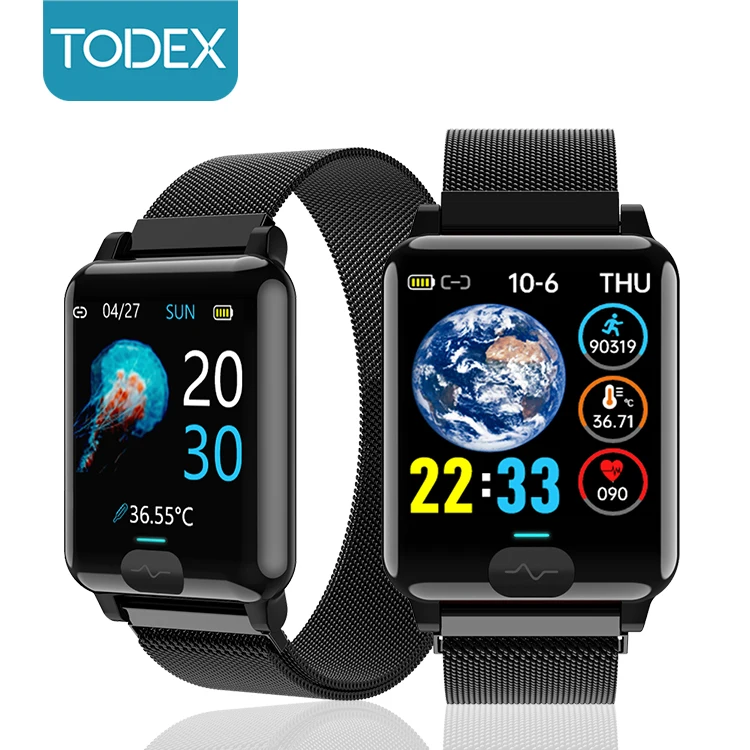 

Todex New E04S ECG PPG AI Medical Diagnosis Smart Watch with Body Temperature Functions for Man Woman