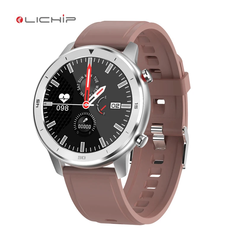 

LICHIP L172 smartwatch IP68 waterproof Wearfit2.0 dt 78 79 reloj dt78 dt79 smart watch, Black, gold, silver