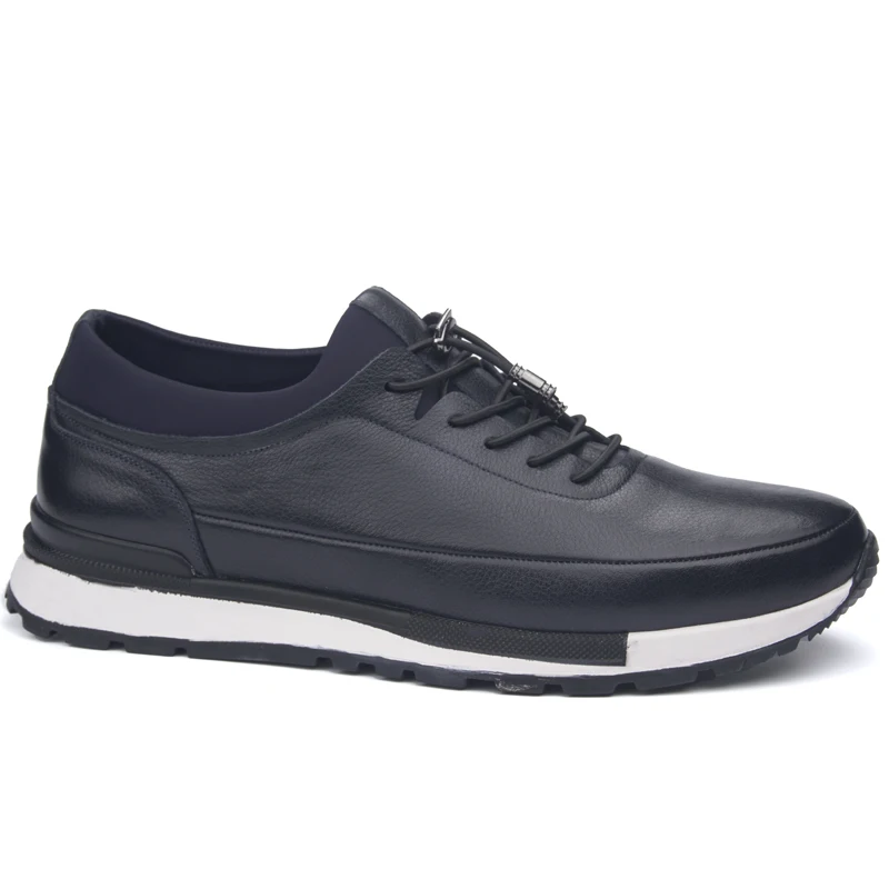 

2021 new men's increased top layer cowhide shoes casual fashion men's inner increased shoes