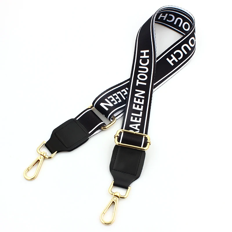 

New Design High Quality Adjustable Shoulder Genuine Crossbody Black Bag Strap