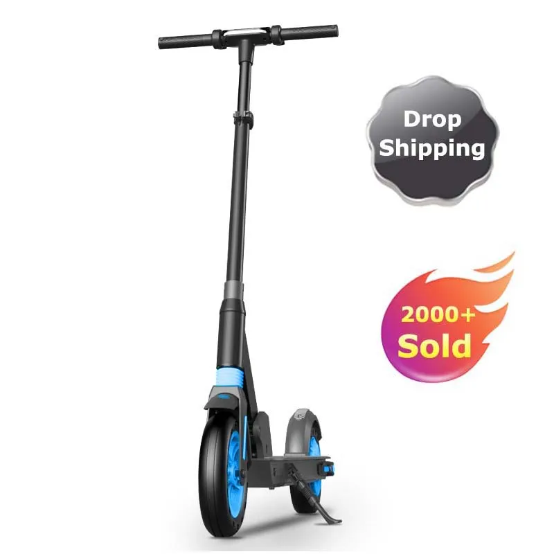 

Drop Shipping Long Range off road 36V 350W Portable Folding mobility scooter kick 8 inch 2 wheel electric scooters