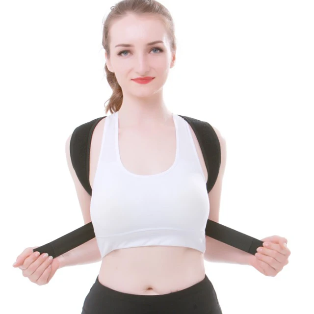 

Custom Logo Size Adjustable Lumbar Back Brace Posture Corrector for men women for Improve Posture, Color can be customized