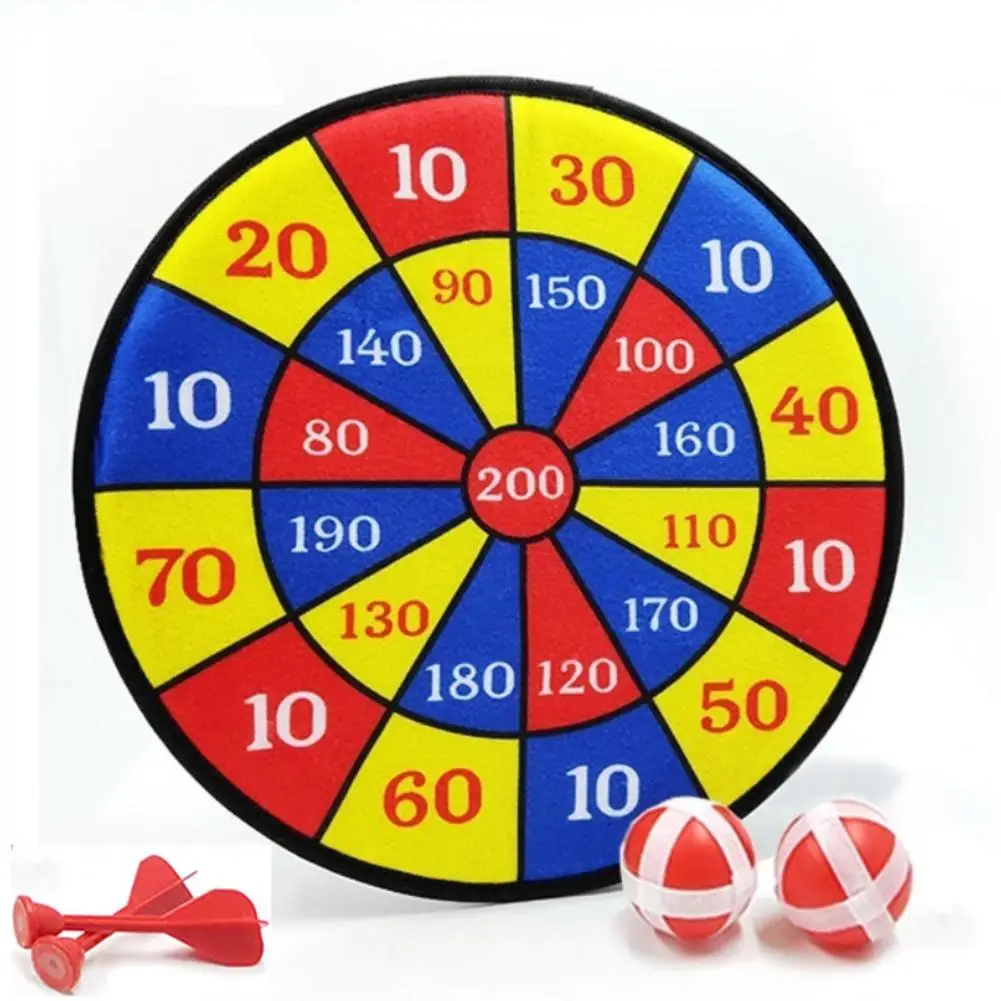 

2020 NEW Sports Toys Fabric Dart Board Set Kid Ball Target Game For Children Security Toy