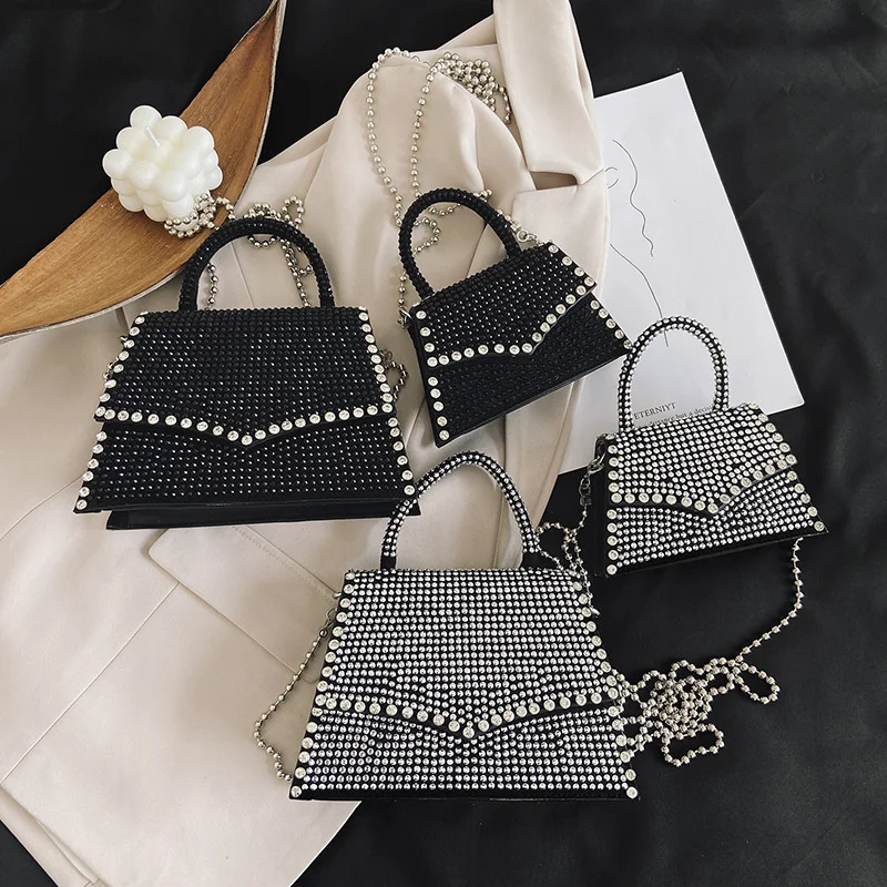 

New Rhinestone bag hand bags designer handbags famous brands luxury purses waterproof women handbags