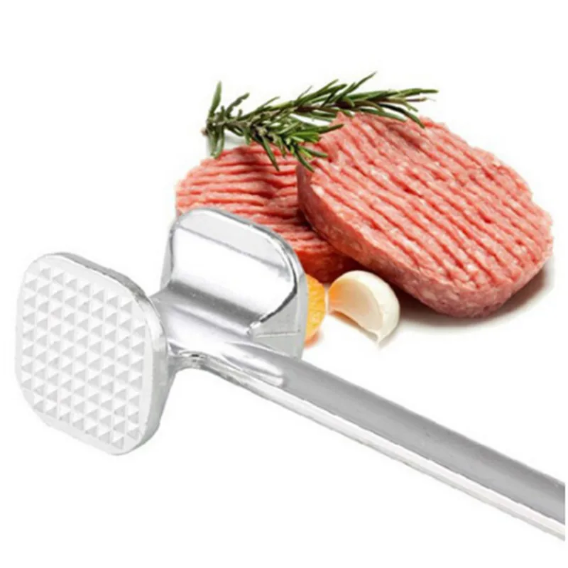 

Aluminum Alloy Loose Meat Tenderizers Double Sided Meat Hammer Pounders Knock-Sided for Steak Pork Kitchen Tools