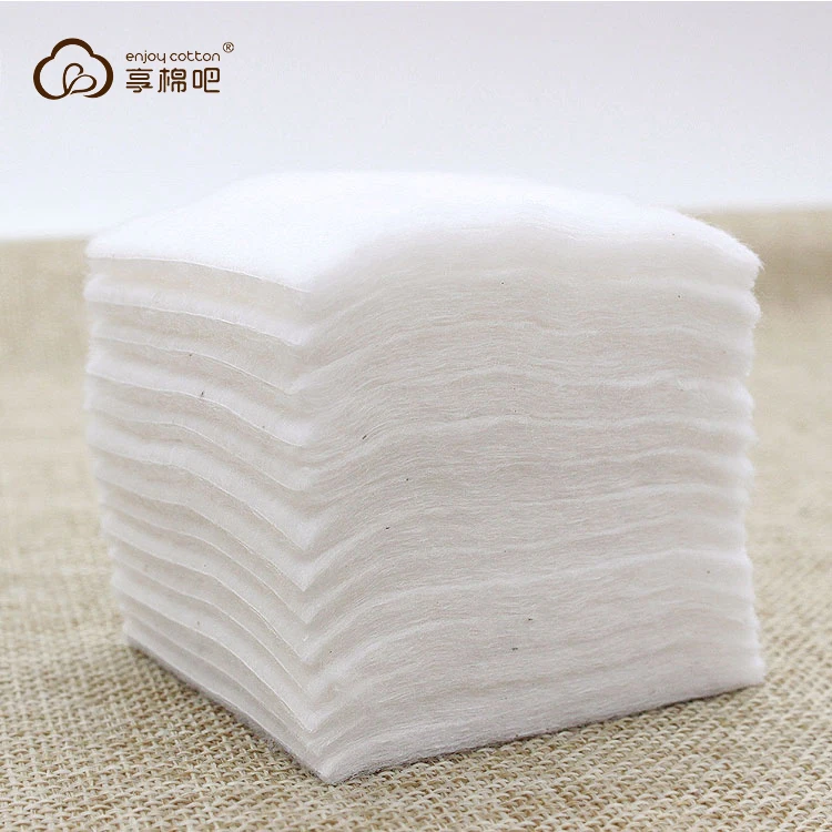 

Extra Absorbent Disposable Face Makeup Cotton Pad Remover For Daily Use