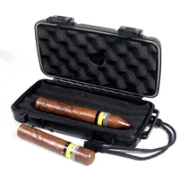 

Special Year-End Sale! Wholesale Waterproof Smell-Proof Crushproof Protective 5ct Cigar Travel Humidor Case