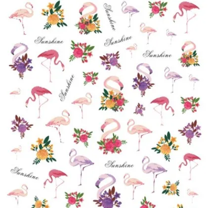 

R117-124 New cartoon style decals squirrel rabbit dalmatian fawn Forest animals nail stickers for nail art decoration, As picture show
