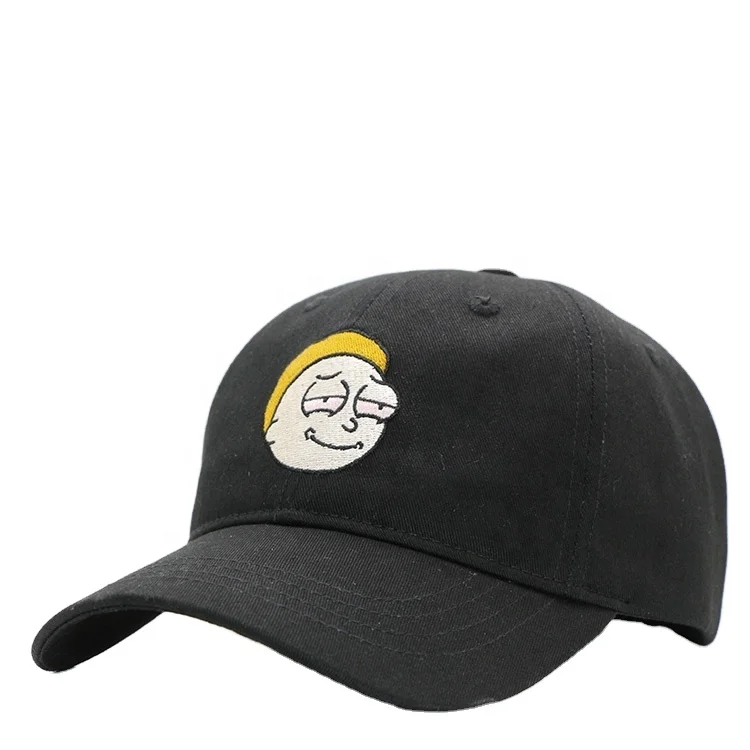 

China cap manufacture embroidery black cap