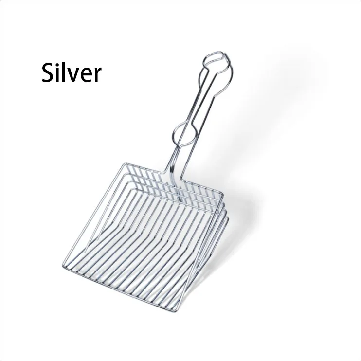 

Pet feces artifact cat litter shovel Large metal cat litter shovel instantly filter pet toilet supplies