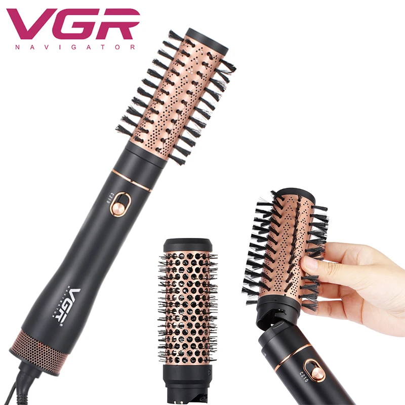 

VGR-V559 Electric Hair Dryer Comb Curling Iron Hair Straightener Salon Curler Pro Curling Hair Styling Tools