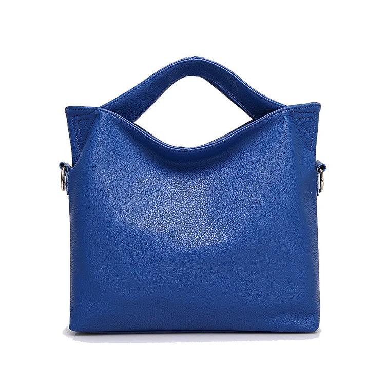 

fashion concise design vegan leather hobo handbags women tote bag