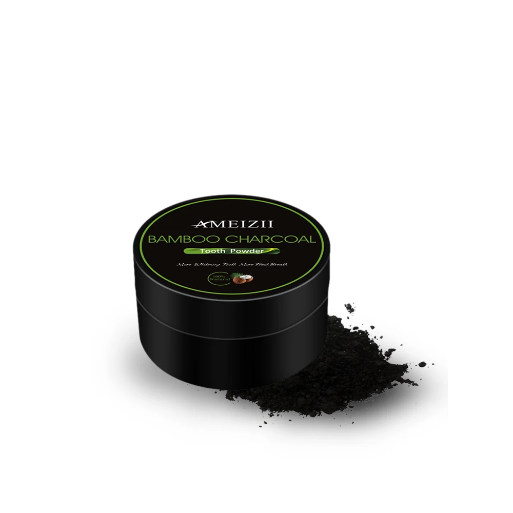 

AMEIZII Activated Coconut Charcoal Teeth Whitening Powder Tartar Remover Oral Hygiene Clean Tooth Whitener Blanchiment Dentaire