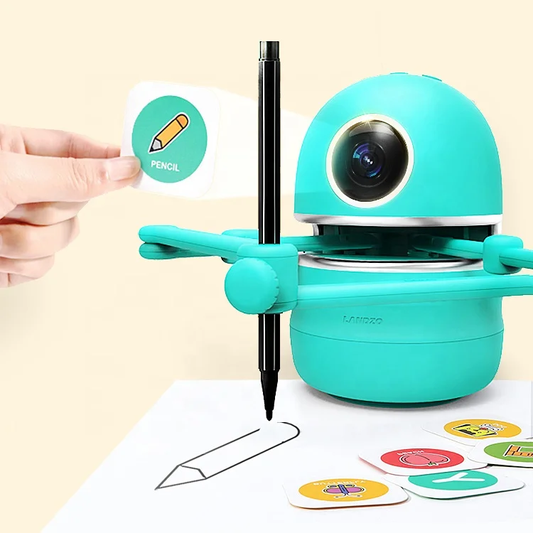 

Quincy Brand 2021 new intelligent drawing robot STEAM Education leaning drawing Toy gifts 7 year child