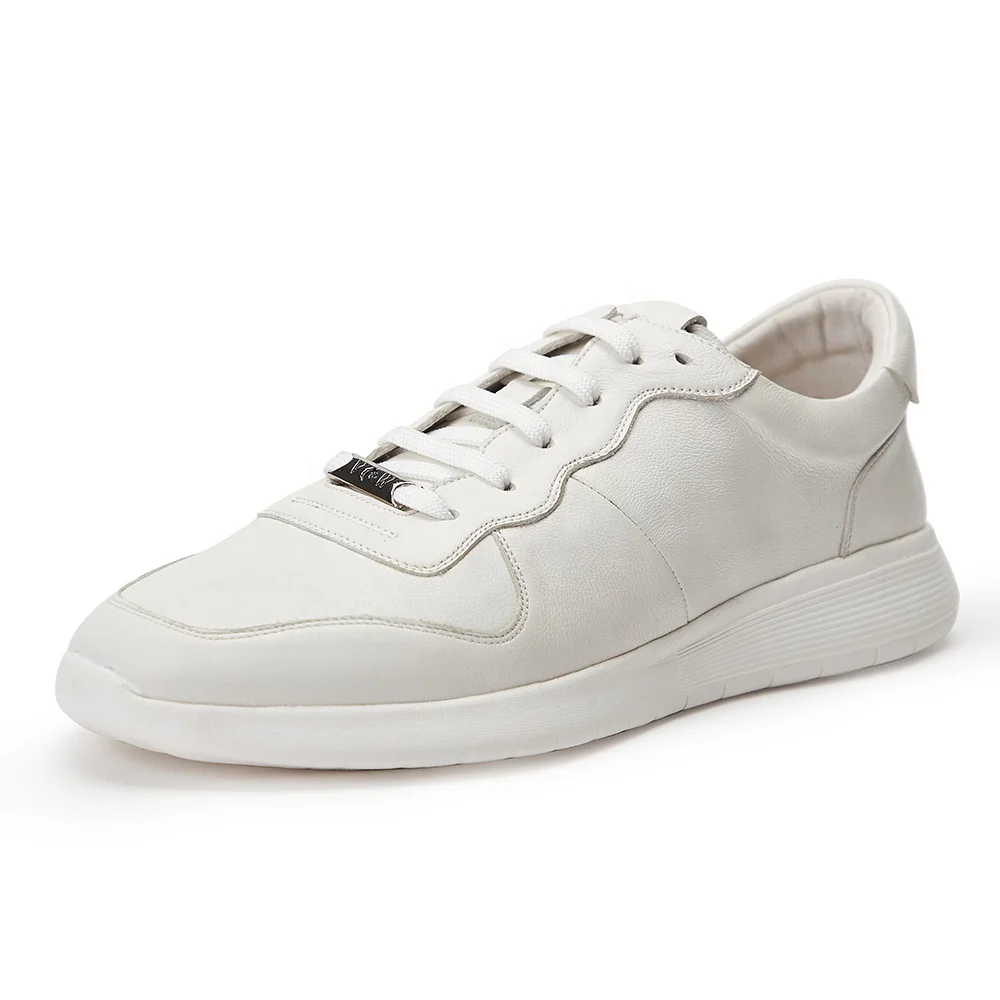 
latest high quality genuine cow leather breathable insole soft rubber outsole leather casual shoes for men 