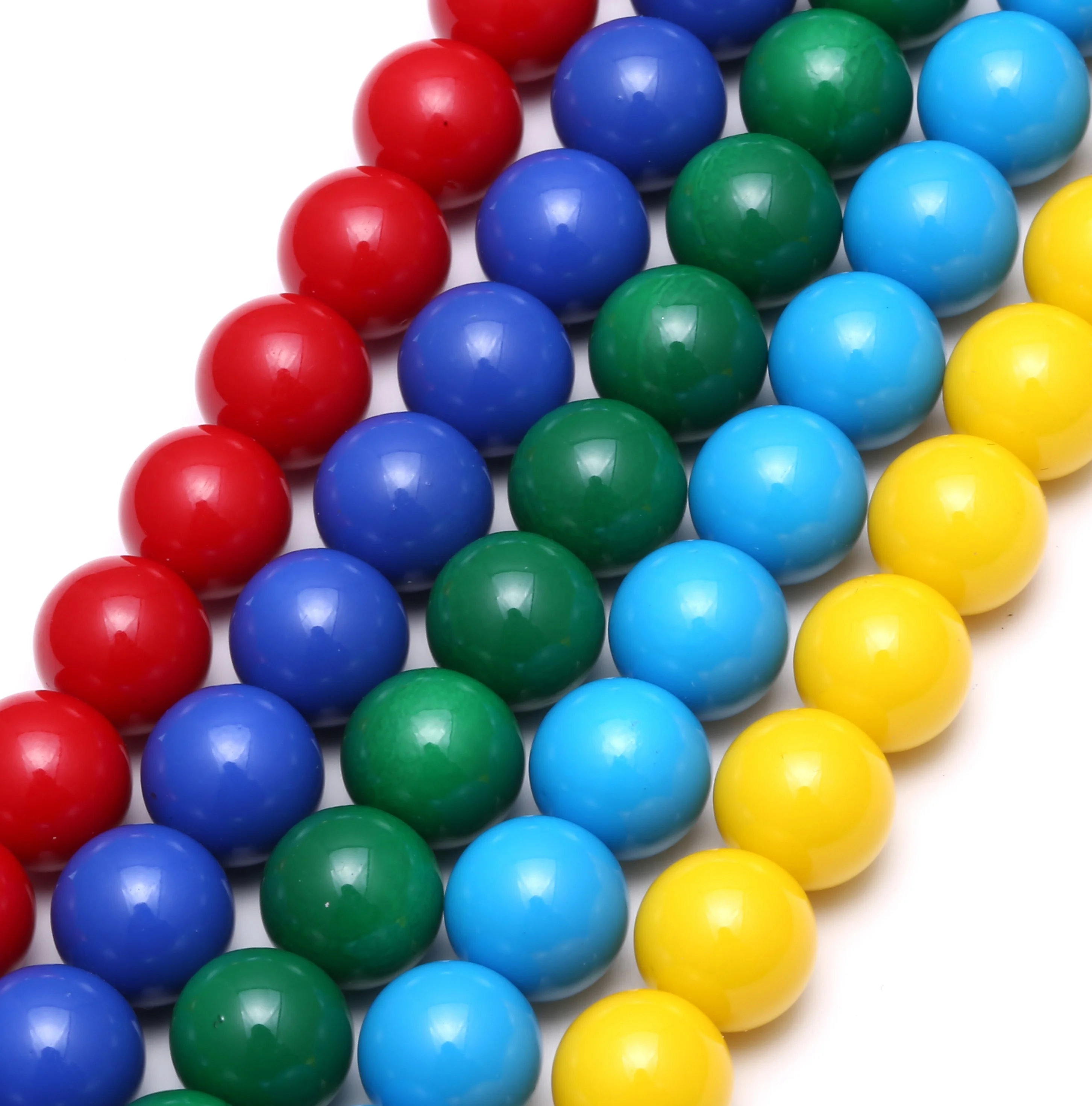 

Nice Glass Pearl Multi Color Loose Beads for Jewelry Making
