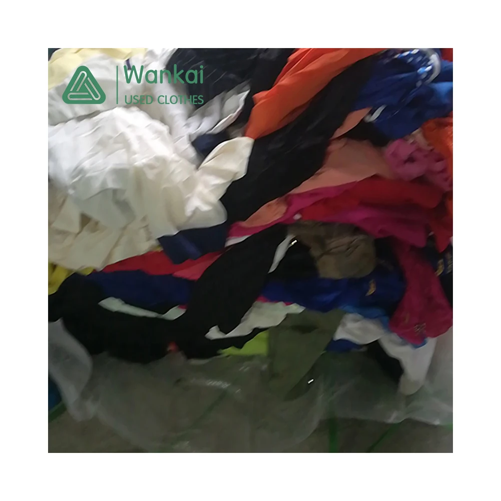 

Factory Outlet 100Kg Per Bale Colourful Summer Second Hand Clothing, Factory Outlet used fashion clothes, Mixed color