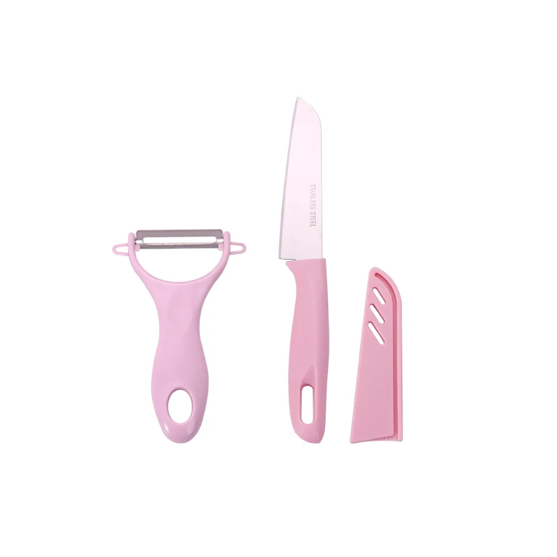 

Stainless Steel Peeler Potato Scraping Knife Fruit And Vegetable Peeling Knife Melon Fruit Planer, Pink, blue, green or customized