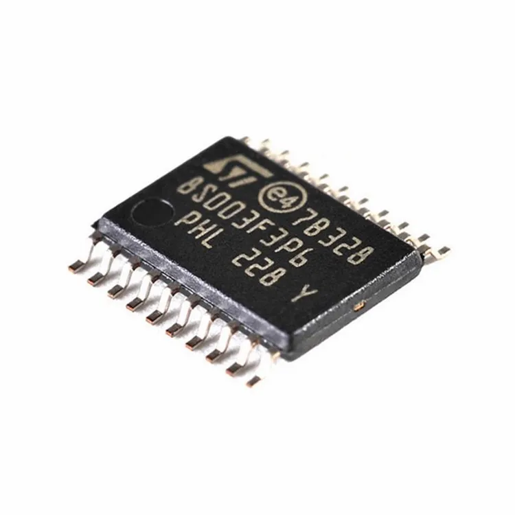 

IC STM8S003F3P6TR Ic Chip Electronic Components Integrated Circuit ST Newest Microcontroller ESD Original Goods STM32F030K6T6