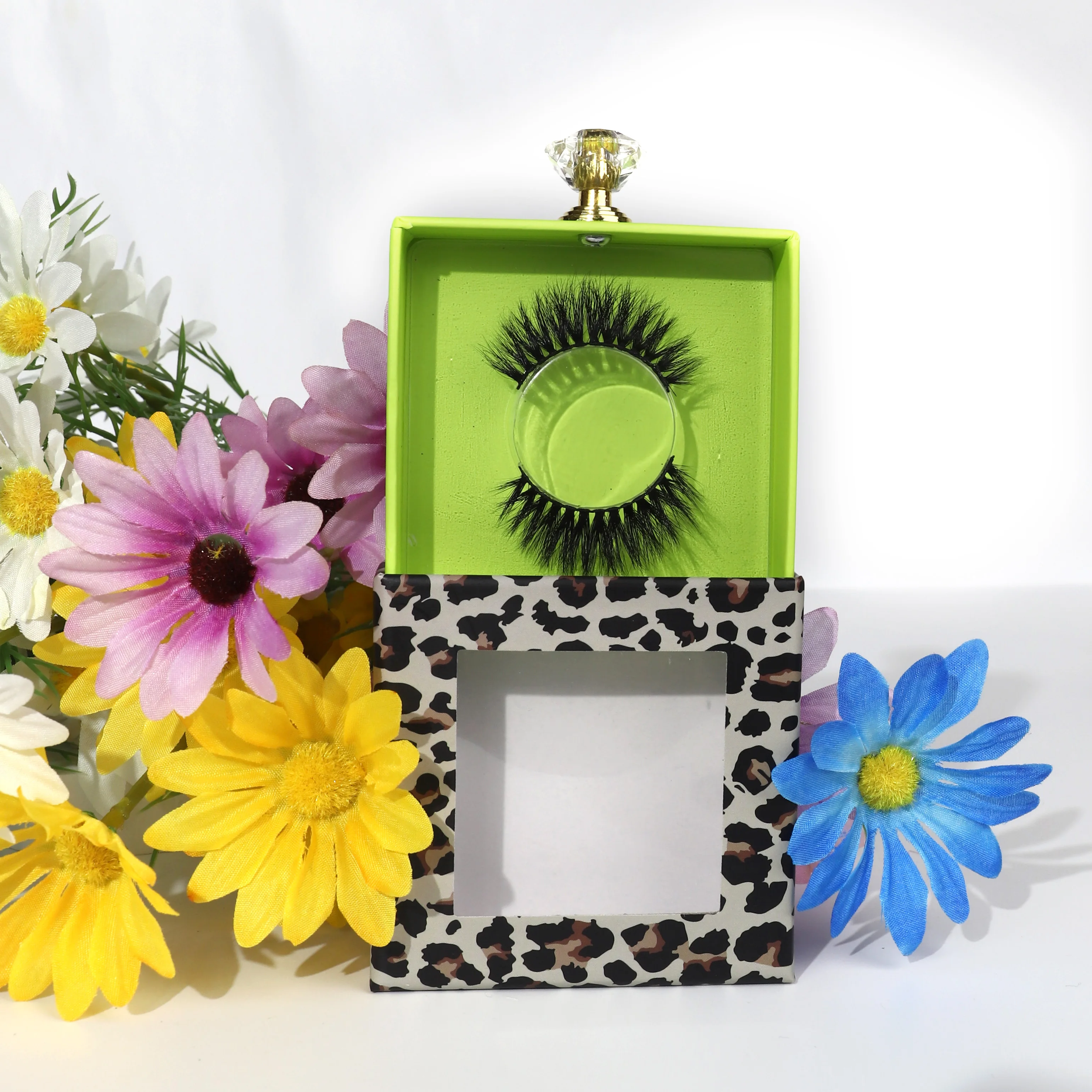 

5D packaging bag real mink eyelashes vendor 25mm