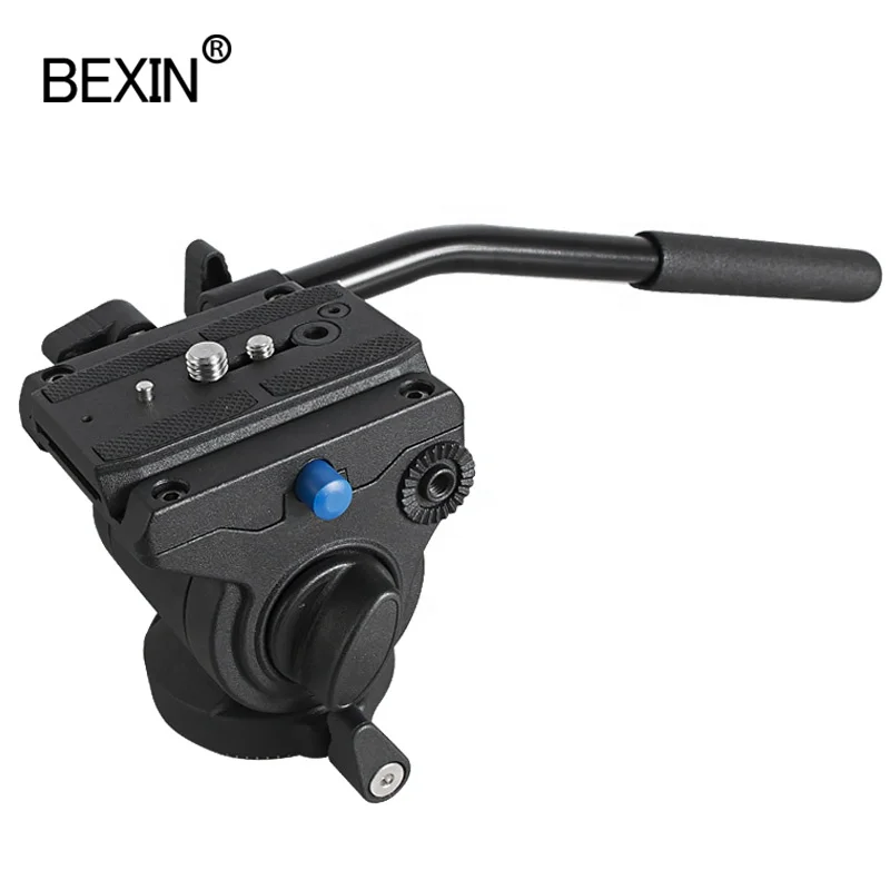 

Wholesale distributor BEXIN 360 degree rotation 3 Way Panoramic photo ball head tripod Camera fluid Head mount for DSLR camera