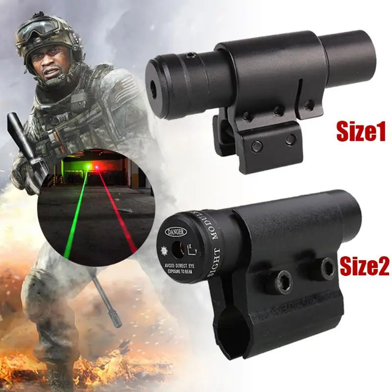 

Red Laser Sight with 20mm/11mm Rail Mount Tactical Hunting Optical Collimator Sight Professional Accessories