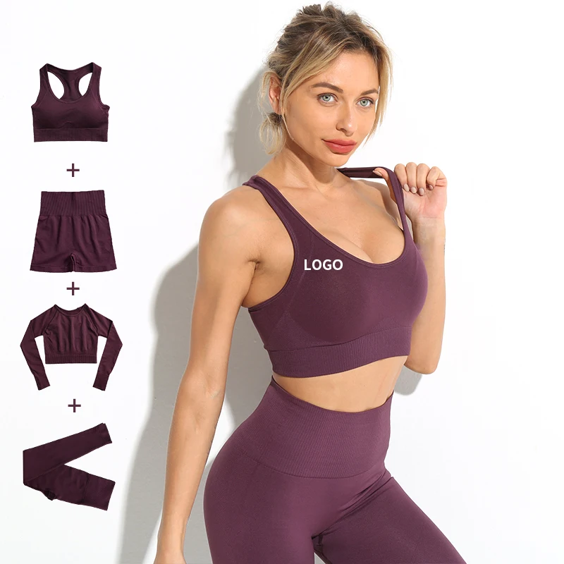 

wholesale Fitness Yoga Wear women leggings sports bra gym Wear yoga pants workout clothing yoga set fitness clothing