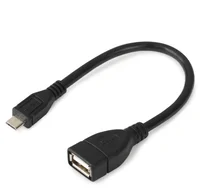 

Factory OEM 15CM Micro USB Male to USB 2.0 Female OTG Data Cable