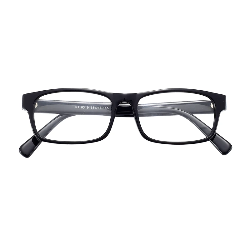 

Business Square Myopic Eye Glasses Short sighted Eyewear Black Acetate Spectacles Eyeglasses