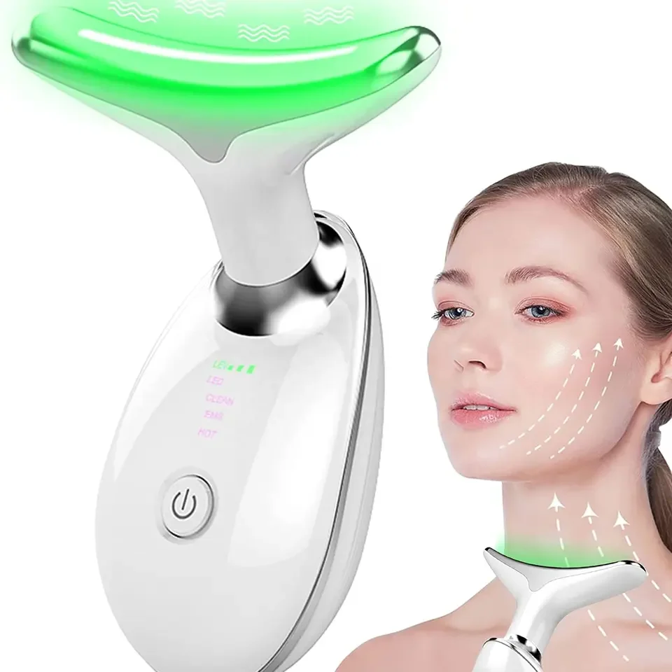 

Skin Care Face Neck Massage EMS Lifting Tightening Face Neck Beauty Massage Devices