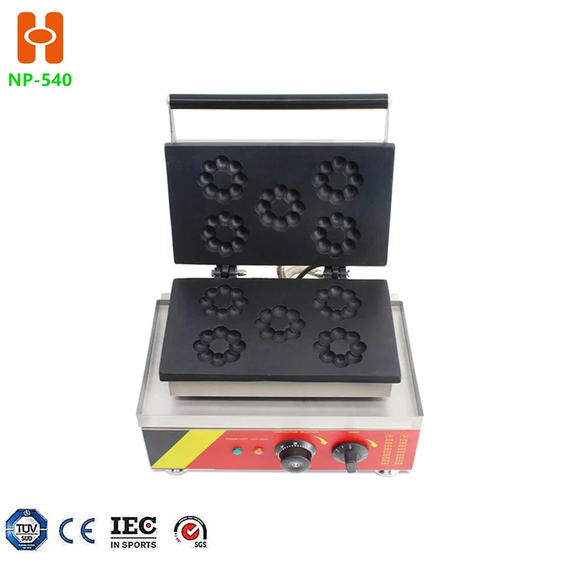 

NP-540 Electric mochi donut making machine commercial cheese donut maker for sale