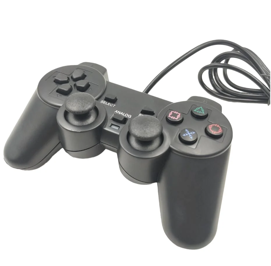 

High Quality Wired Controller For PS2 Joystick Gamepad For Playstation 2 Controller PS2 Gamepad Controller, Black